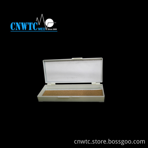 50pcs Microscope Slide Rack: Storage Solution for Your Lab Essentials